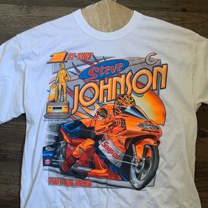 Steve Johnson 2004 Snap On Tshirt